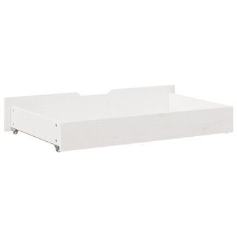 Bedlades 2 st 95x55x16 cm massief grenenhout