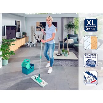 Vloerwisser set Profi Compact groen 55092