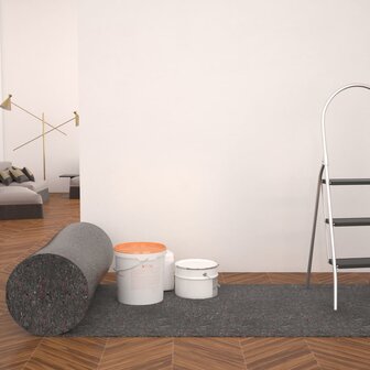 Schildersvlies anti-slip 50 m 180 g/m&sup2; grijs