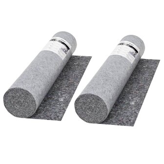 Schildersvlies anti-slip 50 m 280 g/m&sup2; grijs 2 st