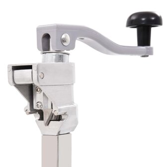 Blikopener 70 cm aluminium en roestvrij staal zilverkleurig