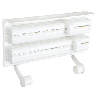 Rolhouder wandmontage wit