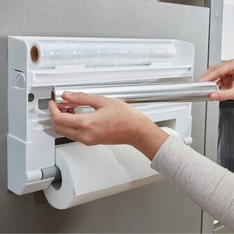 Rolhouder voor aan de muur Parat wit 25703
