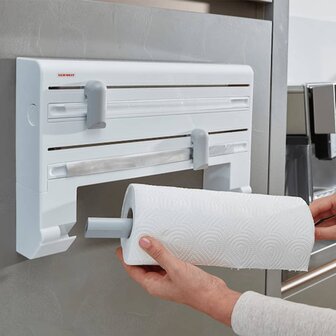Rolhouder voor aan de muur Parat wit 25703