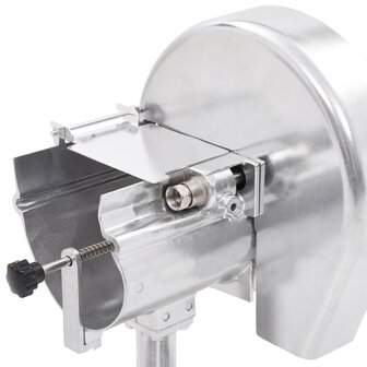Groentesnijder handmatig 22x44,5 cm aluminium zilverkleurig