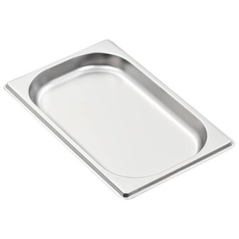 Gastronormbakken 12 st GN 1/4 20 mm roestvrij staal