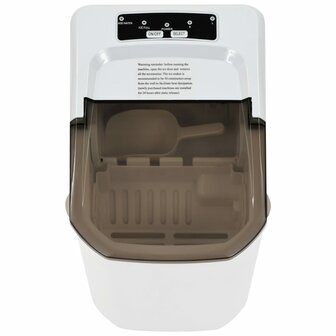 IJsblokjesmachine 1,4 L 15 kg/24 u wit