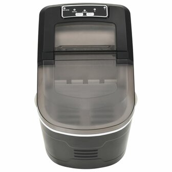 IJsblokjesmachine 2,4 L 15 kg/24 u zwart
