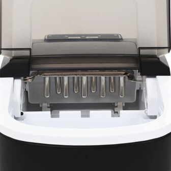 IJsblokjesmachine 2,4 L 15 kg/24 u zwart