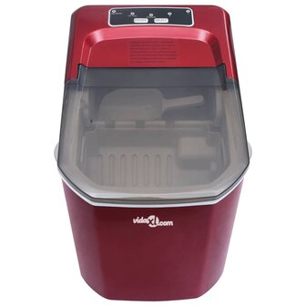 IJsblokjesmachine 1,4 L 15 kg/24 u rood