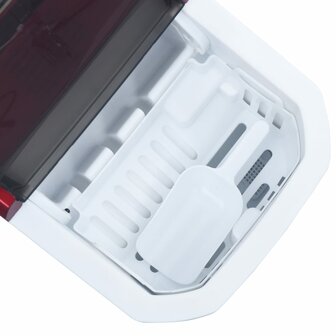 IJsblokjesmachine 1,4 L 15 kg/24 u rood