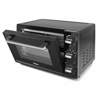 Heteluchtoven 1500 W 28 L zwart