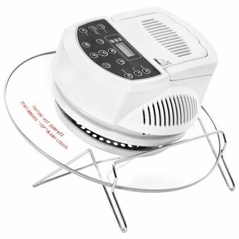 Heteluchtoven met uitbreidingsring en timer 1400 W 17 L