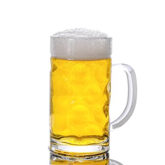 Bierpullen met handvat 6 st 500 ml glas