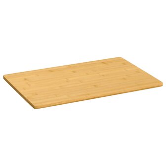 Ontbijtborden 6 st 35x23x0,8 cm bamboe