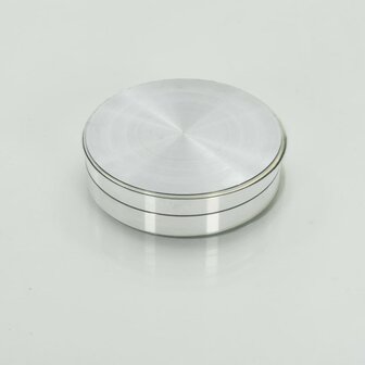 Serveerbord draaiend 60 cm gehard glas transparant