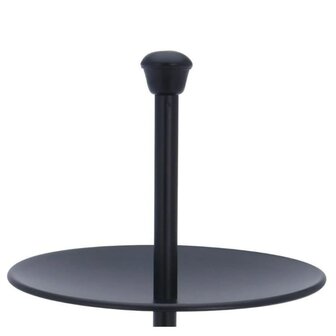 Etag&egrave;re 3-laags 36,5 cm matzwart