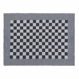Keukendoeken 50 st 50x70 cm katoen blauw en wit