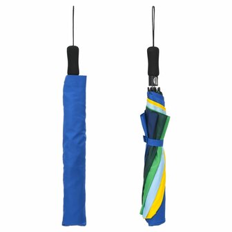 Paraplu automatisch inklapbaar 124 cm meerkleurig