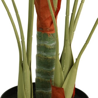 Kunstpalmboom met 3 stammen 85 cm polypropeen groen