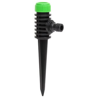 Sproeiers 6 st 3x6x19,5 cm ABS en PP groen en zwart
