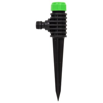 Sproeiers 6 st 3x6x19,5 cm ABS en PP groen en zwart