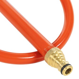 Sproeierslede op wielen met draaibare kop staal rood