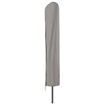 Hoes voor staande parasol 55x250 cm grijs