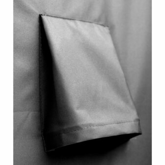 Hoes voor staande parasol 215x30 cm grijs