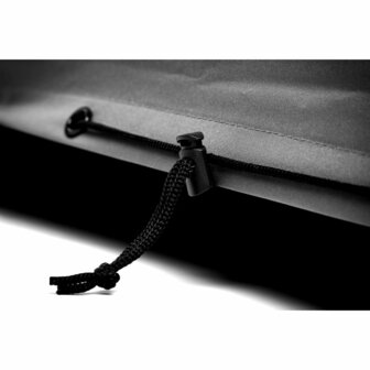 Hoes voor staande parasol 215x30 cm grijs