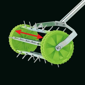 Gazonbeluchter trommel rollend 450 mm groen