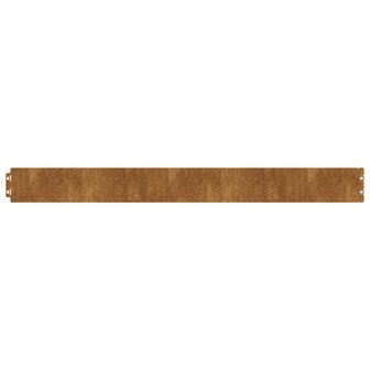 Gazonranden 10 stuks 10x103 cm flexibel cortenstaal