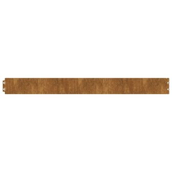 Gazonranden 50 stuks 10x103 cm flexibel cortenstaal