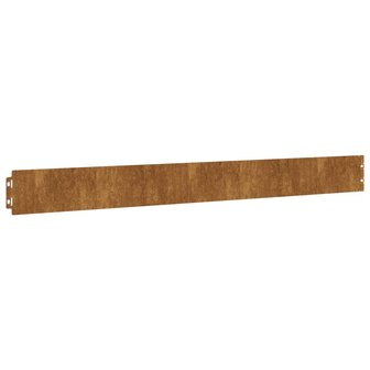 Gazonranden 50 stuks 10x103 cm flexibel cortenstaal