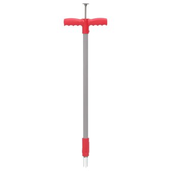 Onkruidsteker 93,5 cm gepoedercoat staal rood en grijs