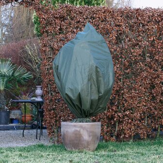 Wintervliesdoekhoezen 3 st 50 g/m&sup2; 100x50 cm groen