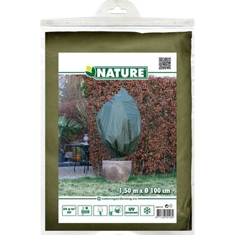 Wintervliesdoekhoezen 3 st 50 g/m&sup2; 100x50 cm groen