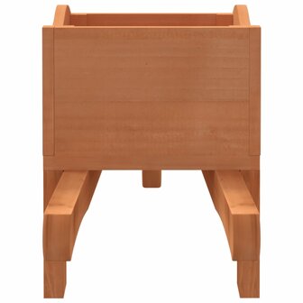 Plantenbakken kruiwagen 2 st 47x15x19 cm massief vurenhout