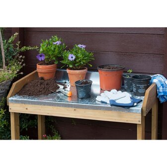 Oppottafel voor zaaien en planten