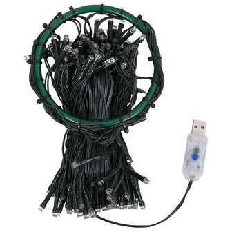 Kerstboomverlichting met 500 LED&#039;s koudwit binnen/buiten 500 cm