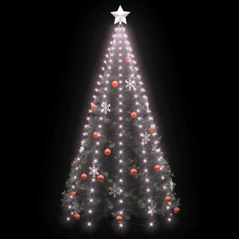Kerstboomverlichting met 250 LED&#039;s net 250 cm