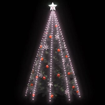 Kerstboomverlichting met 400 LED&#039;s net 400 cm