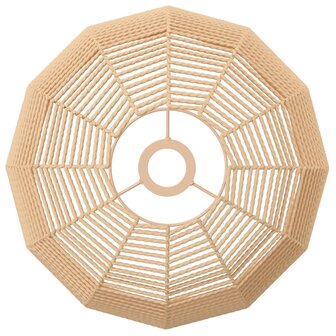 Plafondlampenkap &Oslash;36x26 cm ijzer en papier