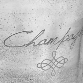 Champagnekoeler 39x29x71 cm massief aluminium zilverkleurig