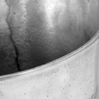 Champagnekoeler 39x29x71 cm massief aluminium zilverkleurig