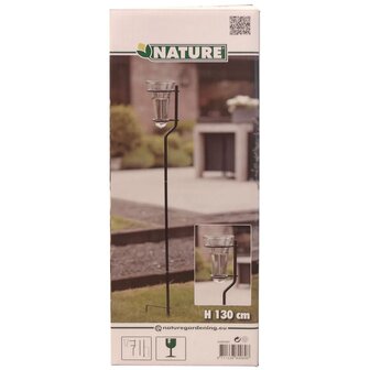 Regenmeter met standaard glas 130 cm 6080089