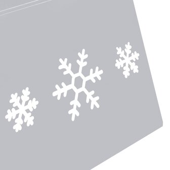 Kerstboomrok &Oslash;68x25 cm zilverkleurig en wit