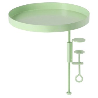 Plantenblad met klem rond L groen