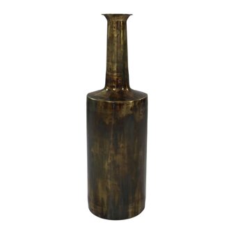 Vaas Bergamo medium 20x65 cm goudkleurig