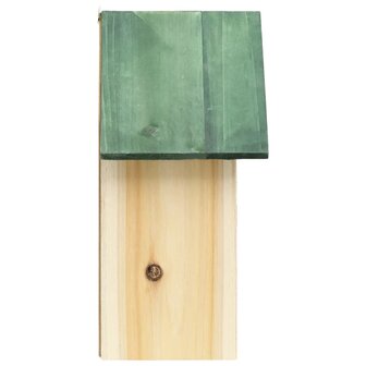 Insectenhotels 2 st 23x14x29 cm massief vurenhout